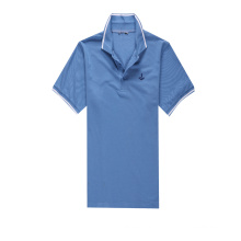 Blaue Männer Custom Embroidery Polo Shirts